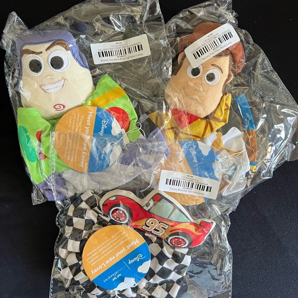 Little sleepies Disney lovey bundle